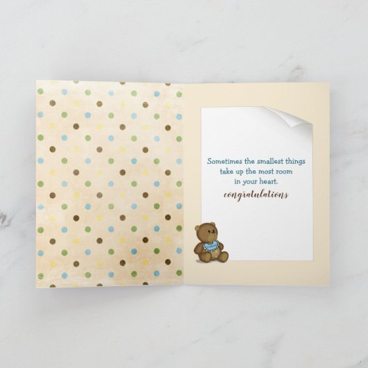 Nieuwe babyteitjes op poka-stippen kaart (Binnen)