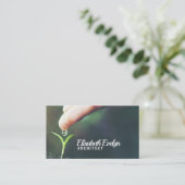 Nieuwe babyveer visitekaartje (Staand voorkant)