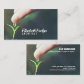 Nieuwe babyveer visitekaartje (Voorkant / Achterkant)