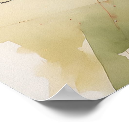 Nieuwe bal - Archival Cricket Print (Hoek)