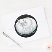 Nieuwe Ball Python Keepers Yuki Sticker (Envelop)