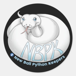 Nieuwe Ball Python Keepers Yuki Sticker