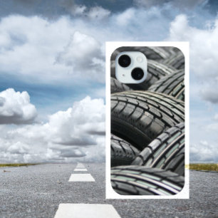 Nieuwe banden in rijen iPhone 15 case
