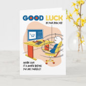 Nieuwe banengeld: u bent zelf gefeliciteerd Kaart (Gele Bloem)