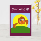 Nieuwe banenkaart GEWOON VLEUGEL IT! Kaart (Gele Bloem)