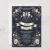 Nieuwe Banners Bogen Satijn Chique Lint Snijden Br Kaart (Voorkant)