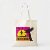 NIEUWE BAR FUNDRAISER Eindeloze Zonsondergang Tote Bag (Voorkant)