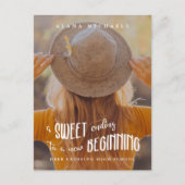 Nieuwe Begin 2023 Fotogradatie Partij Aankondigingskaart (Voorkant)