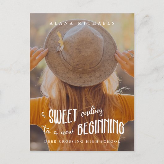 Nieuwe Begin 2023 Fotogradatie Partij Aankondigingskaart (Voorkant)