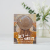 Nieuwe Begin 2023 Fotogradatie Partij Aankondigingskaart (Staand voorkant)