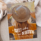 Nieuwe Begin 2023 Fotogradatie Partij Aankondigingskaart