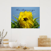 Nieuwe Begin-kunstdrukweergave Aanraakgezondheid Poster (Keuken)