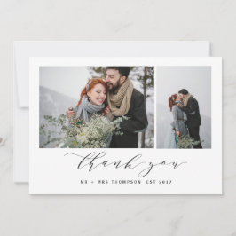 NIEUWE BEGINNEN DANK U BEDANKKAART