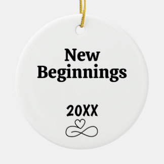Nieuwe Beginnen: Geschenken bij Echtscheiding Verz Keramisch Ornament