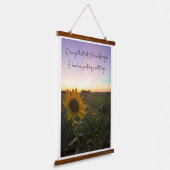 Nieuwe Beginnen Hangend Wandkleed (Gebogen)
