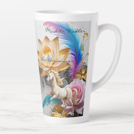 Nieuwe Beginnen - Latte mok (Rechts)