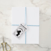 Nieuwe Beginnen Tarot Hemelse Maan Scheidingsfeest Cadeaulabel (Met Touw)