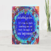 "Nieuwe beginners"-inspiratie Kaart (Voorkant)