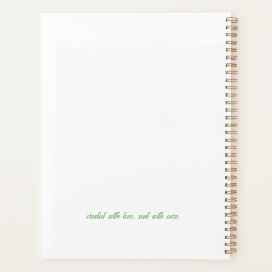 Nieuwe Beginnings- en Eerste Stappen Planner (Achterkant)