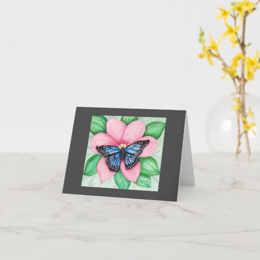 Nieuwe Beginnotitiekaart Kaart (Gele Bloem)