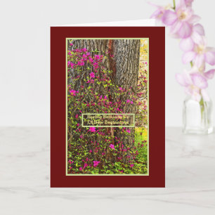 NIEUWE BEGINSELEN/SPRING/RENEWAL/PINK AZALEAS KAART