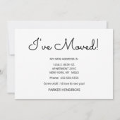 Nieuwe bekendmaking van het nieuwe appartementenco aankondiging (Achterkant)