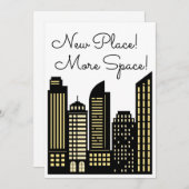 Nieuwe bekendmaking van het nieuwe appartementenco aankondiging (Voorkant / Achterkant)