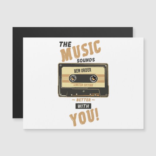 Nieuwe bestelling - Cassettebandje (Voorkant / Achterkant)