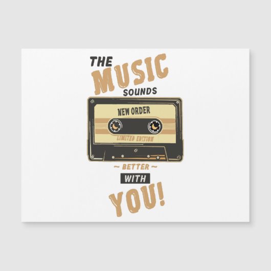 Nieuwe bestelling - Cassettebandje (Voorkant)
