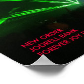 NIEUWE BESTELLING - FOREVER JOY DIVISION - Jodrell Poster (Hoek)