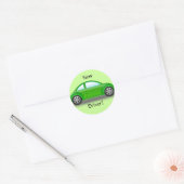 Nieuwe bestuurder groene sticker (Envelop)