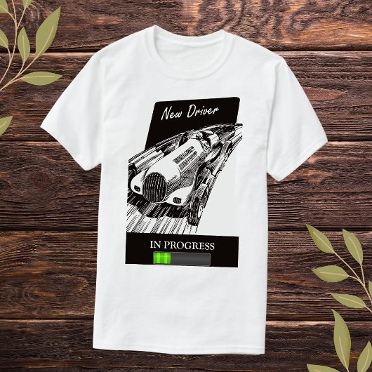 Nieuwe bestuurderscurve in uitvoering t-shirt