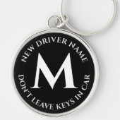 Nieuwe bestuurdersnaam laat geen sleutels achter i sleutelhanger (Voorkant)