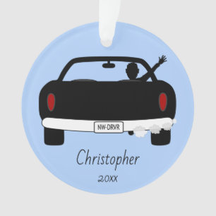 Nieuwe bestuurdersrechtse zijkant - jongen ornament