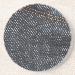 Nieuwe Blauwe Jeans Zandsteen Onderzetter