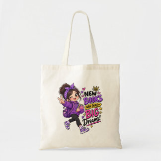 Nieuwe Boeken Nieuwe Doelen Grote Dromen Schoolont Tote Bag