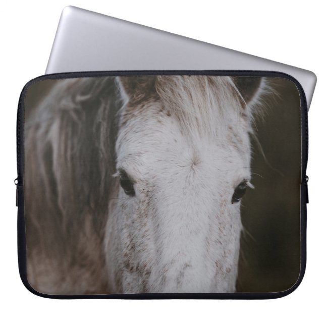 NIEUWE BOSBOUWPONY LAPTOP SLEEVE (Voorkant)