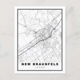 Nieuwe Braunfels Map Briefkaart
