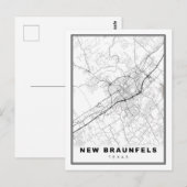 Nieuwe Braunfels Map Briefkaart (Voorkant / Achterkant)