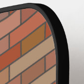 Nieuwe Brick Wall Design Pattern Pickleball Paddle (Links Detail)