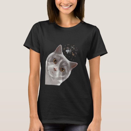 Nieuwe Britse Korthaar 1 T-shirt (Voorkant)