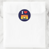 NIEUWE BRUNSWICK RONDE STICKER (Tas)
