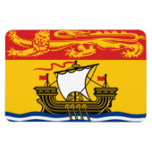 NIEUWE BRUNSWICK-vlag Magneet (Horizontaal)