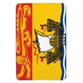 NIEUWE BRUNSWICK-vlag Magneet (Verticaal)
