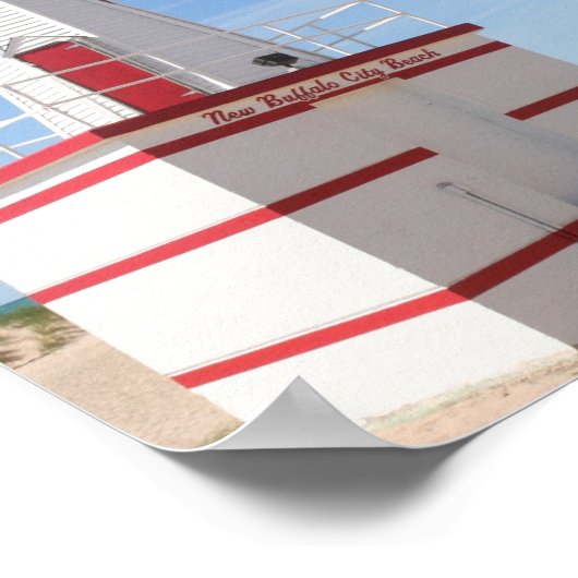 Nieuwe buffelvuurtoren poster (Hoek)