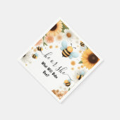 Nieuwe Bug Daisy Bloom Rustieke Bee Geslacht Onthu Servet (Hoek)