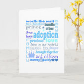 NIEUWE BUNDLE VAN DE AANNEMING VAN HET JOY/PRECIUS KAART (Gele Bloem)