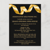 Nieuwe Business Open House Uitnodiging (Voorkant)