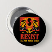 Nieuwe Button van wereldorde (Voorkant /achterkant)