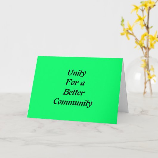 Nieuwe buurman wenskaarten kaart (Gele Bloem)